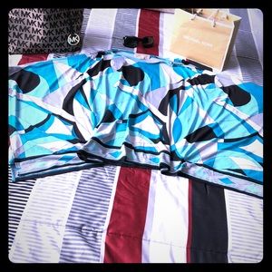 Michael Kors Batwing Cold-Shoulder Blouse